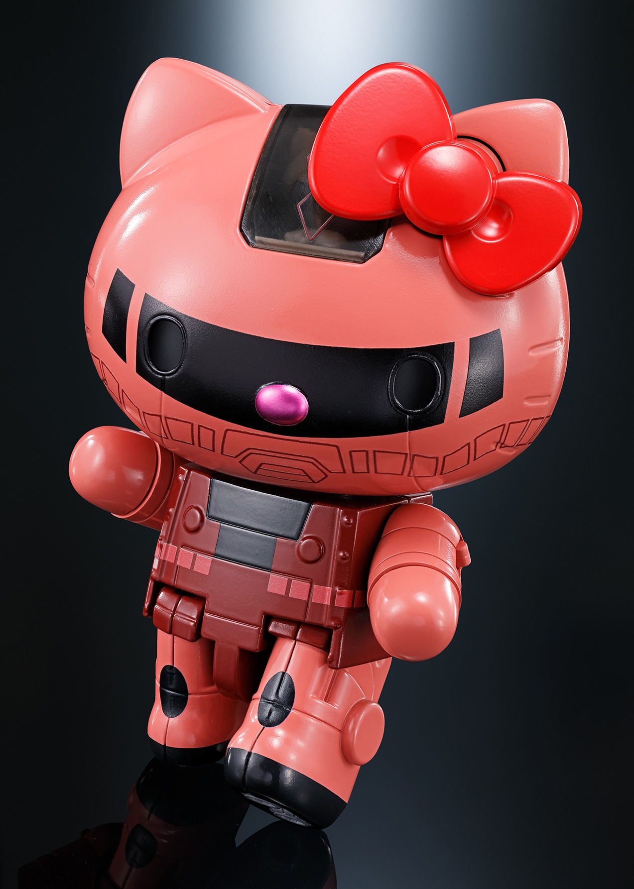 「超合金 シャア専用ザクII★ハローキティ」