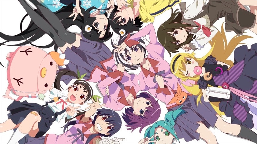 アニメ「〈物語〉シリーズ」ビジュアル
