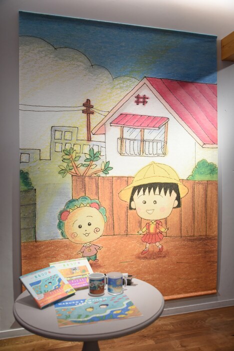 「MARUKO & COJICOJI CAFE」店内の様子。