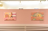 「MARUKO & COJICOJI CAFE」店内の様子。