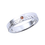 「煉獄杏寿郎 シルバーリング」