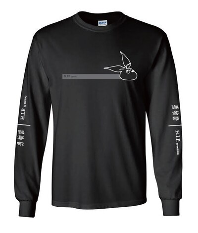 SOLIDOとコラボしたロングスリーブプリントTシャツ。