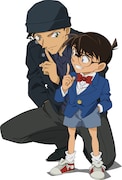 赤井秀一と江戸川コナン。