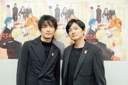左から津田健次郎、下野紘。