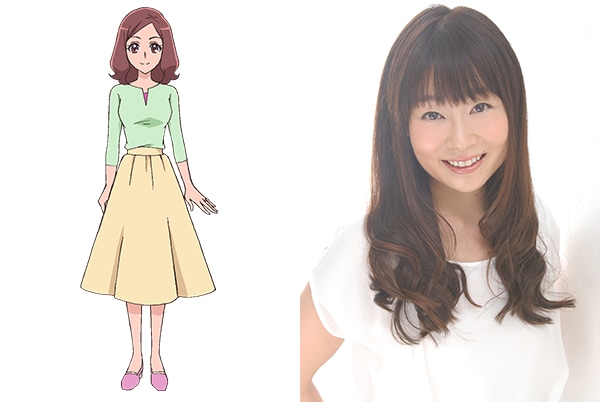 花寺やすこ役の村井かずさ。