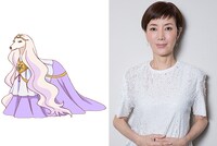テアティーヌ役の戸田恵子。
