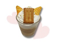 スペシャルドリンク「『やんちゃギャルの安城さん』コラボ 安城さんのにゃんこラテ」