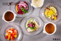 提供メニューの例。