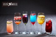 6種のノンアルコールカクテル。