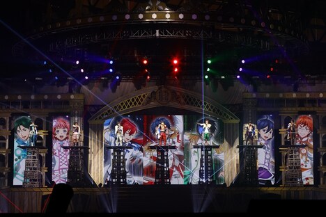 「KING OF PRISM SUPER LIVE Shiny Seven Stars!」の様子。