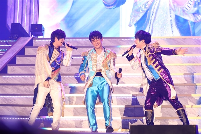 左から斉藤壮馬、五十嵐雅、内田雄馬。 - 「KING OF PRISM
