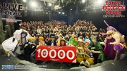「ONE PIECE LIVE ATTRACTION」1万公演達成時の様子。