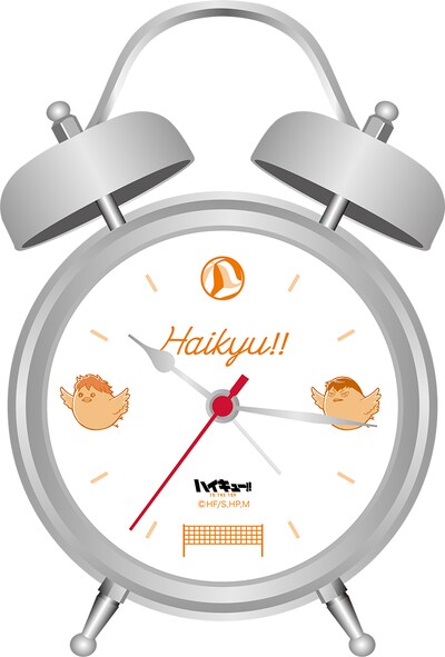 「ハイキュー!! TO THE TOP」目覚まし時計