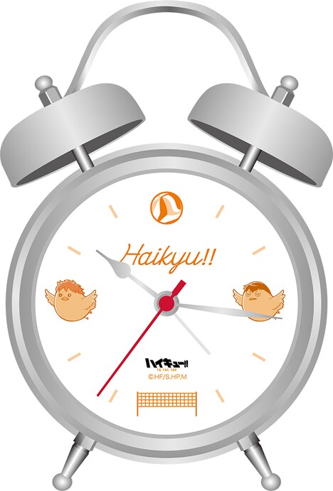 「ハイキュー!! TO THE TOP」目覚まし時計