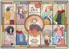 東京ワンピースタワー、レトロな色合いでルフィたち描いた5周年ビジュアル