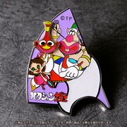 「タツノコプロキャラクター額装ピンバッジセット」より、「ハクション大魔王」のバッジ。