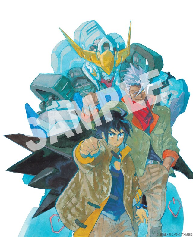 「機動戦士ガンダム 鉄血のオルフェンズ」Blu-ray BOXのBOXイラスト。