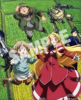 「機動戦士ガンダム 鉄血のオルフェンズ」Blu-ray BOXのインナージャケットイラスト。