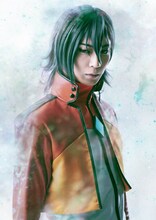 鮎川太陽扮するアレルヤ・ハプティズム。