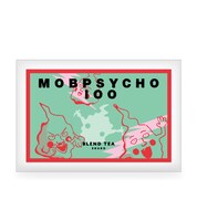 「モブサイコ100 II」のエクボをイメージしたブレンドティーのレターパッケージ。