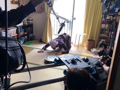 「極主夫道」実写PVメイキング動画より。