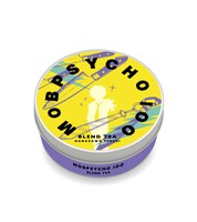 「モブサイコ100 II」の花沢輝気をイメージしたブレンドティーの缶パッケージ。