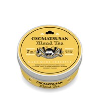 十四松をイメージしたブレンドティーの缶パッケージ。 (c)赤塚不二夫/おそ松さん製作委員会