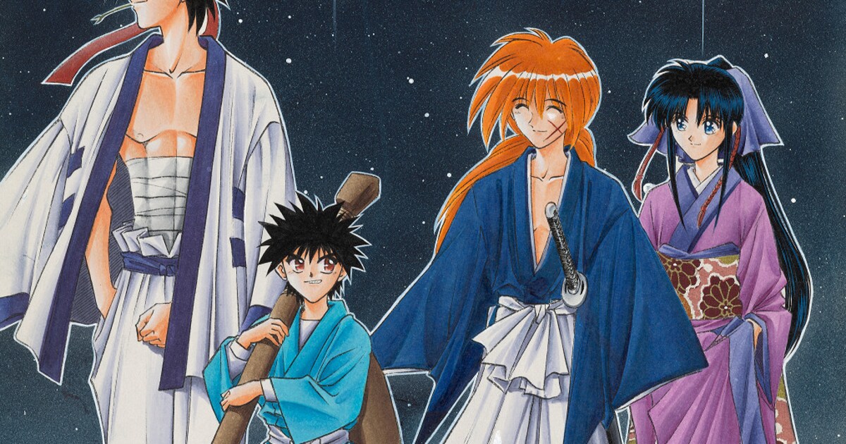るろうに剣心展」展示原画の一部公開、和月伸宏公認の各キャラの家紋も 