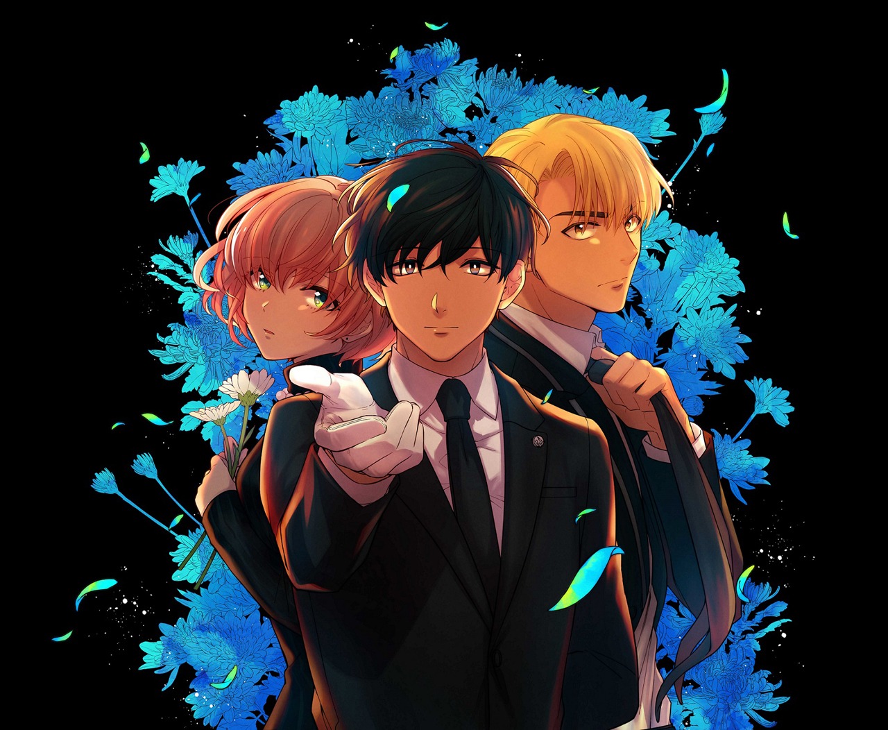 「ようこそ亡霊葬儀屋さん」のカラーカット。(c)吉良いと／集英社