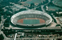 旧国立競技場の写真。（写真提供：大成建設株式会社）