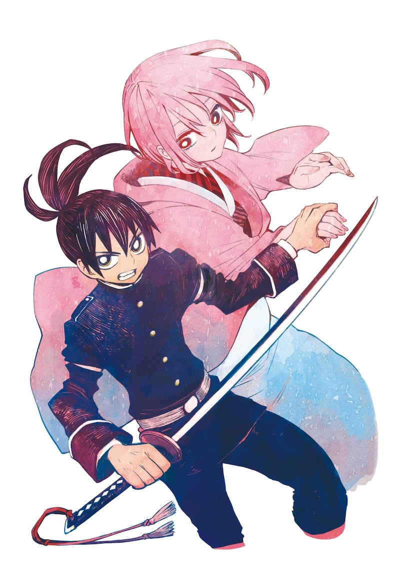 「勿怪維新」のカラーカット。(c)鈴木小波／集英社