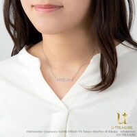 ネックレスの使用イメージ。