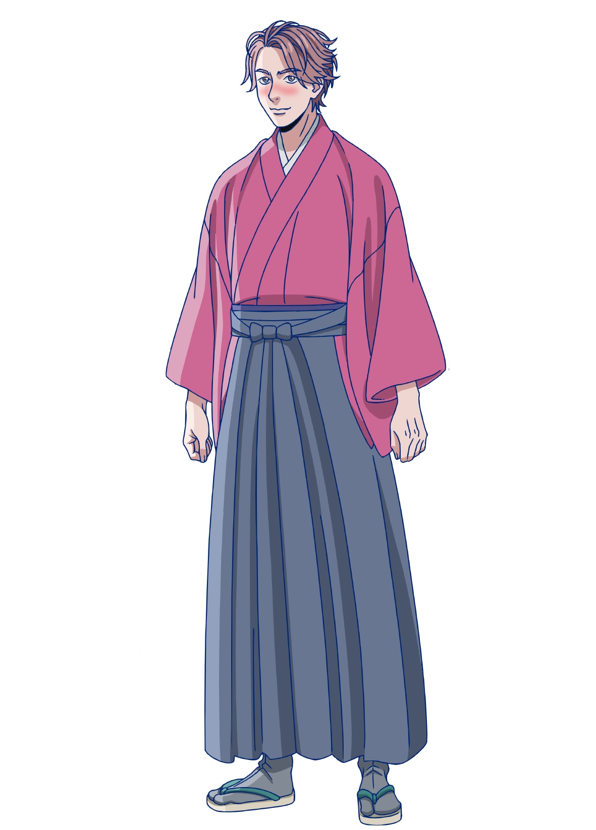 若山牧水（CV：古川慎）