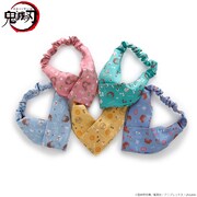 「鬼滅の刃 モチーフ総柄ヘアバンド」