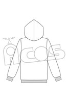 「キングゥ イメージパーカー」背面