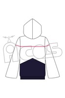 「マーリン イメージパーカー」背面