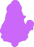 シークレットのデフォルメイラスト。