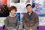 左から平野文、岩田光央。