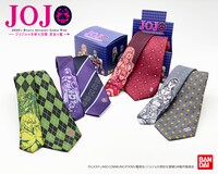 TVアニメ「ジョジョの奇妙な冒険 黄金の風」をモチーフにしたネクタイの第2弾。