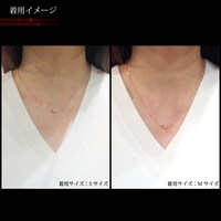 「竈門禰豆子 イメージネックレス」着用イメージ