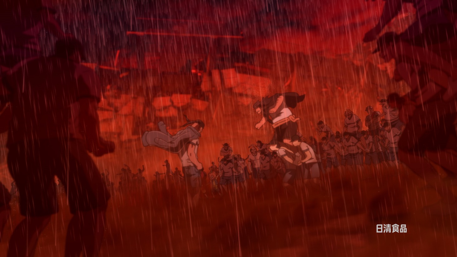 「HUNGRY DAYS 頂上騎馬戦 篇」より。