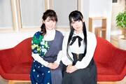 左から本名陽子、ゆかな。