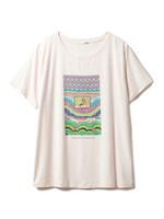 さくらももこの原画をモチーフにしたTシャツ（ピンク）。
