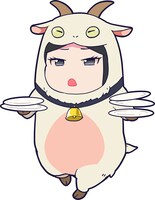 安藤のデフォルメイラスト。