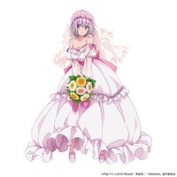 フィギュアのもとになった描き下ろしイラスト。