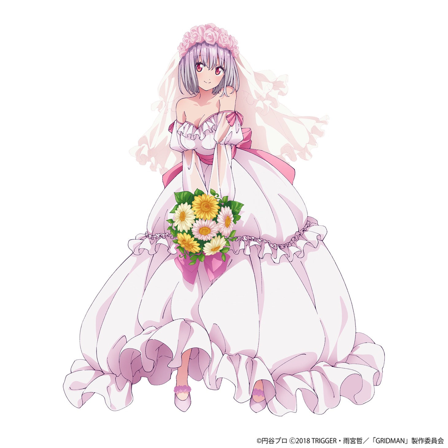 フィギュアのもとになった描き下ろしイラスト。