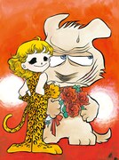 三原順のイラスト。