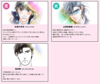 「ジュリアが首ったけ」キャラクター