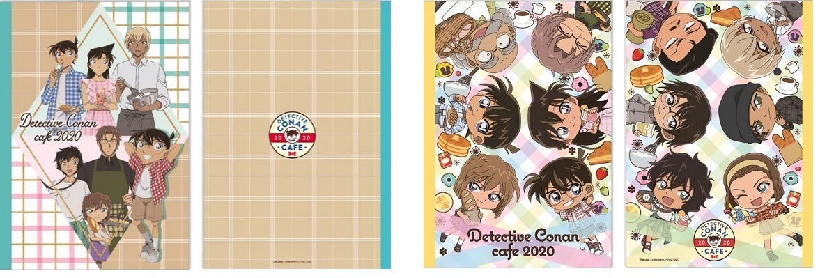 カフェ限定グッズのB5ノート2種。