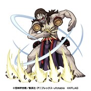 「光属性 ★6 鼓の鬼 響凱（進化合成後）」